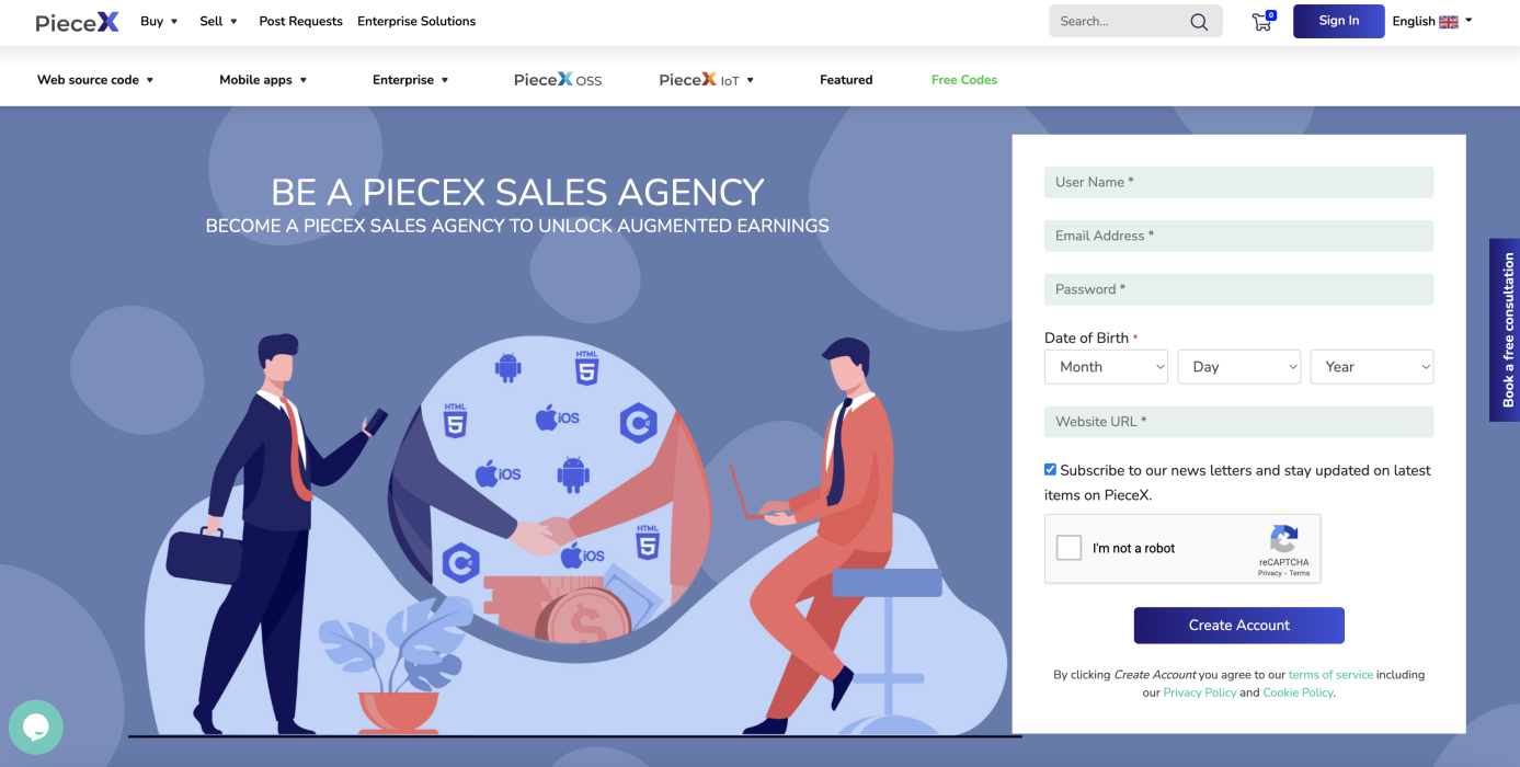 How To Become A PieceX Sales Agency